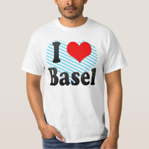 I Love Basel, Switzerland T-Shirt