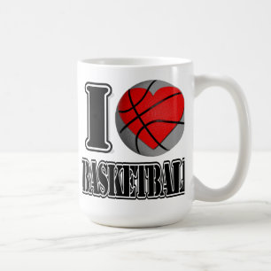 I love Basketball - Mugs