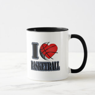 I love Basketball - Mugs