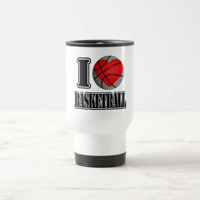 I love Basketball - Mugs (Center)