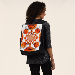 I Love Basketball: The Game of Champions Art Print Backpack