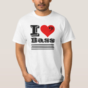 I Love Bass T-Shirt