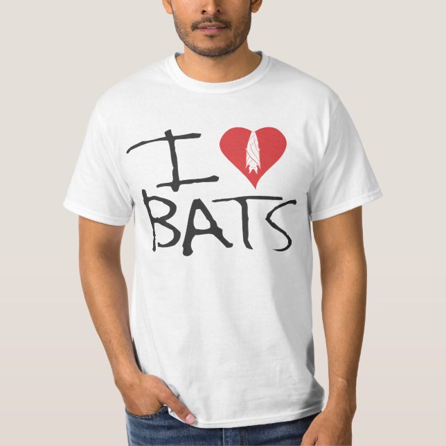 I love bats T-Shirt (Front)