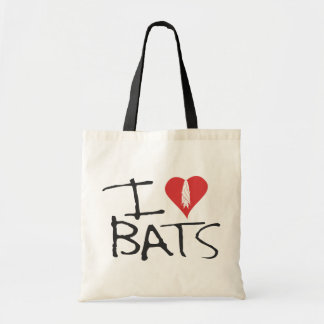 I love bats tote bage bag