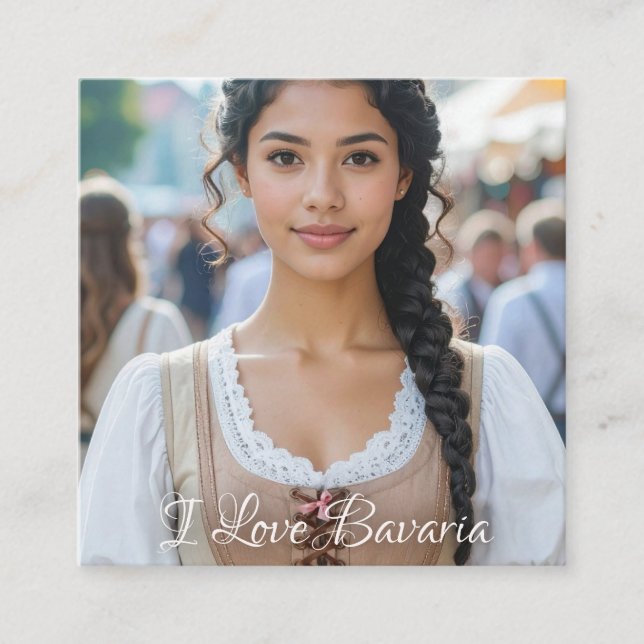 I LOVE BAVARIA ENCLOSURE CARD (Front)