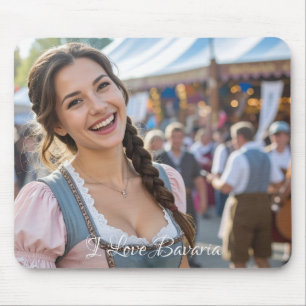 I LOVE BAVARIA MOUSE MAT