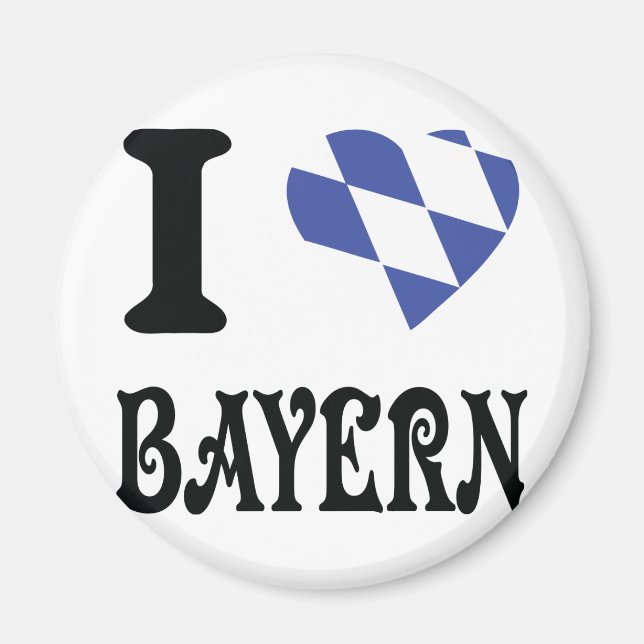 I love bayern magnet (Front)