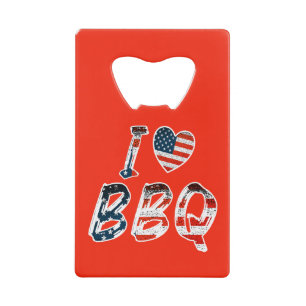 I love bbq, American patriotic