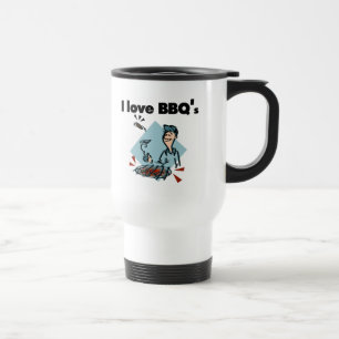 I Love BBQs T-shirts and Gifts Travel Mug