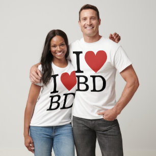 I ❤️ Love BD (For Building Department Employees) T-Shirt