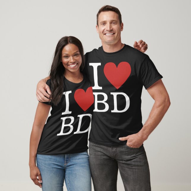 I ❤️ Love BD (For Building Department Employees) T-Shirt (Unisex)