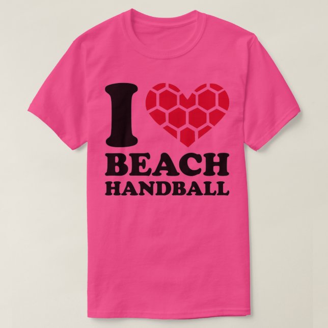 I love Beachhandball 2 T-Shirt (Design Front)
