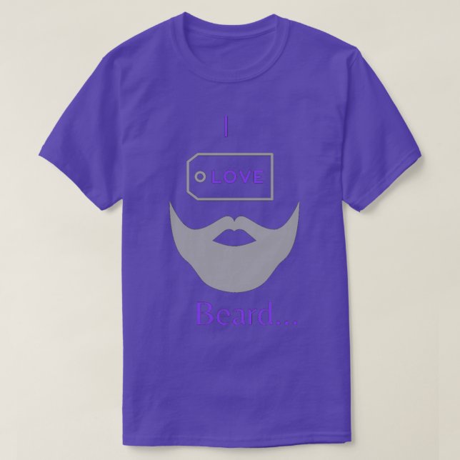 I love Beard 5 T-Shirt (Design Front)
