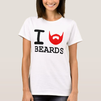 I love Beards T-Shirt