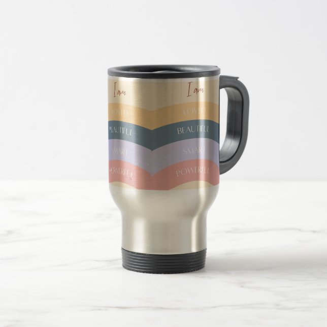 I love beautiful coffee mug  (Front Right)