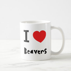 I love Beavers Coffee Mug
