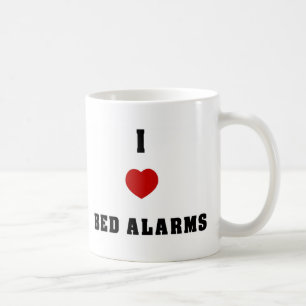 I Love Bed Alarms Coffee Mug
