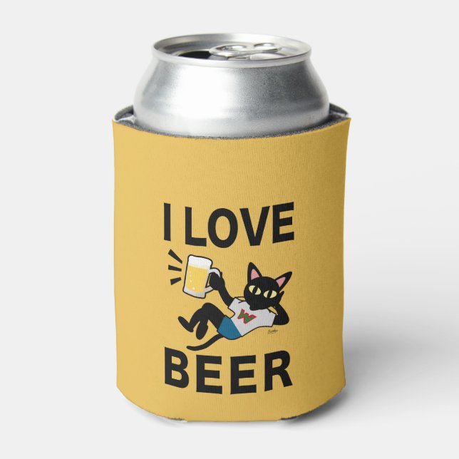 I love beer can cooler (Can Front)
