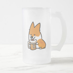 I Love Beer Corgi Mug   CorgiThings