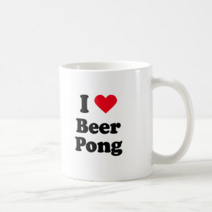 I love beer pong coffee mug