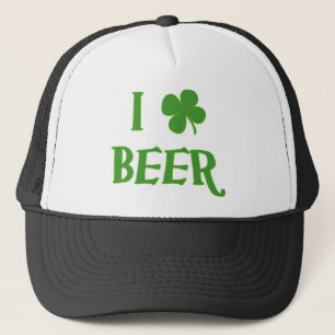 I Love Beer St. Patrick's Day Trucker Hat