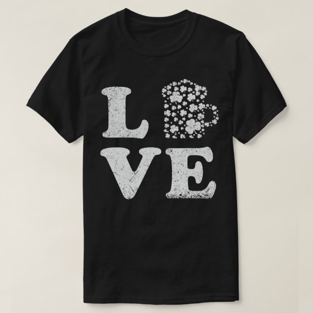 I Love Beer St  T-Shirt (Design Front)