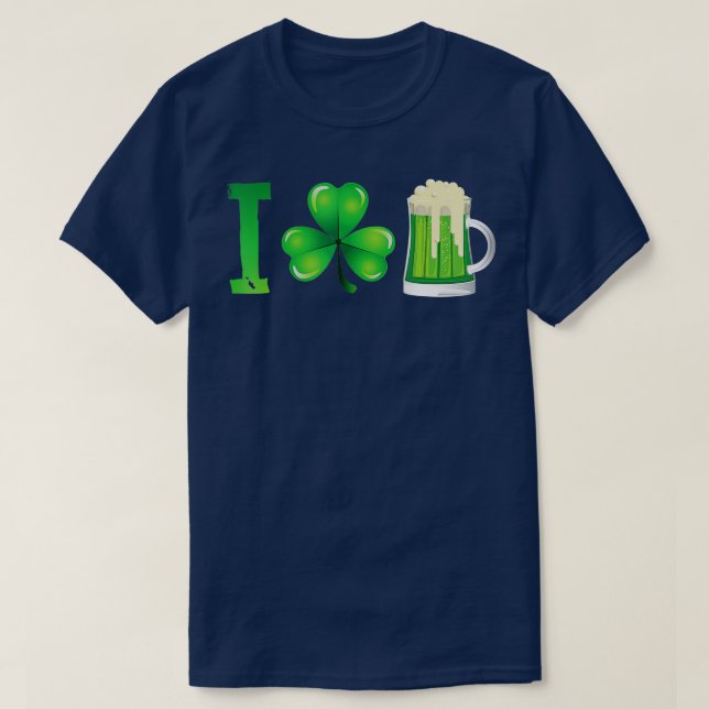 I Love Beer St T-Shirt (Design Front)