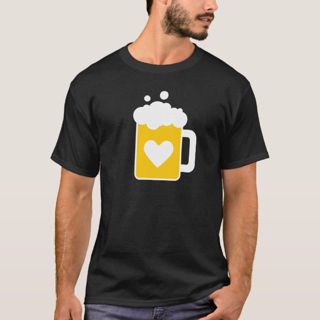 I love beer T-Shirt (Front)