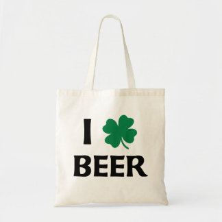 I Love Beer Tote Bag