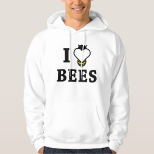 I Love Bees Hoodie