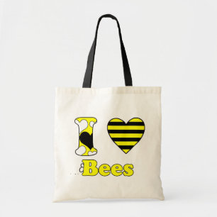 I love Bees Tote Bag