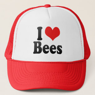 I Love Bees Trucker Hat