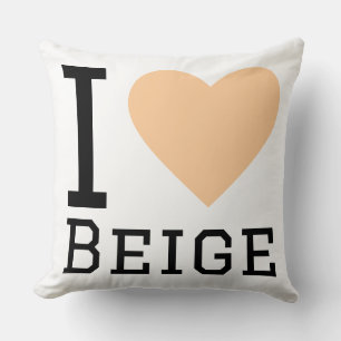 I love beige cushion
