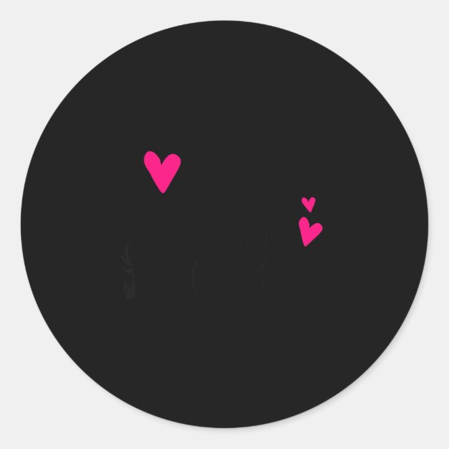 I Love Being A Grammy Insrational Grandma Mothers  Classic Round Sticker (Front)