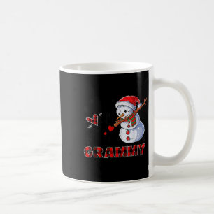 I Love Being A Grammy Snowman Dab Christmas 2020  Coffee Mug