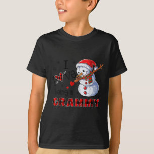 I Love Being A Grammy Snowman Dab Christmas 2020  T-Shirt