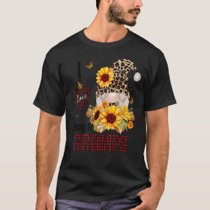 I Love Being A Gramps Fall Gnome Autumn Thanksgivi T-Shirt