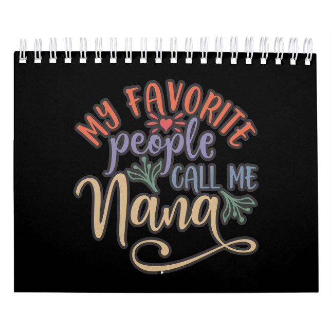 I Love Being A Grandmother Calendar (Cover)