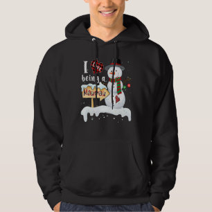 I Love Being A Mawmaw Snowman Christmas Xmas Hoodie