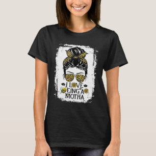 I Love Being A Motha Women Rosie Honey Bee Mum T-Shirt