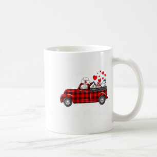 I Love Being A Nicu Nurse Valentine Buffalo Plaid  Coffee Mug