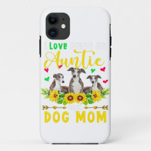 I Love Being An Auntie   Dog Mom Whippet Lover Case-Mate iPhone Case