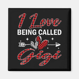 I Love Being Called Gigi Xmas Christmas Family Magnet