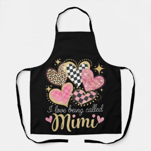 I Love Being Called Mimi Grandma Mum Mother’s Day Apron