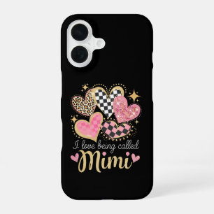 I Love Being Called Mimi Grandma Mum Mother’s Day iPhone 16 Case