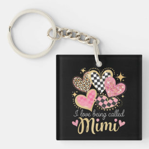I Love Being Called Mimi Grandma Mum Mother’s Day Key Ring