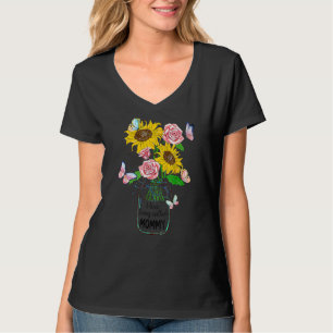 I Love Being Called Mummy Life Flower Mother's Day T-Shirt