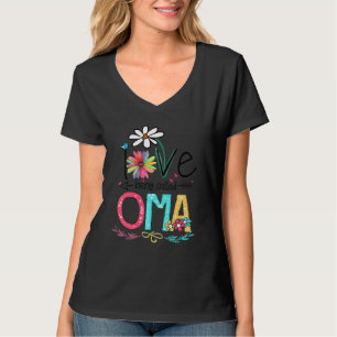 I Love Being Called Oma Sunflower T-Shirt