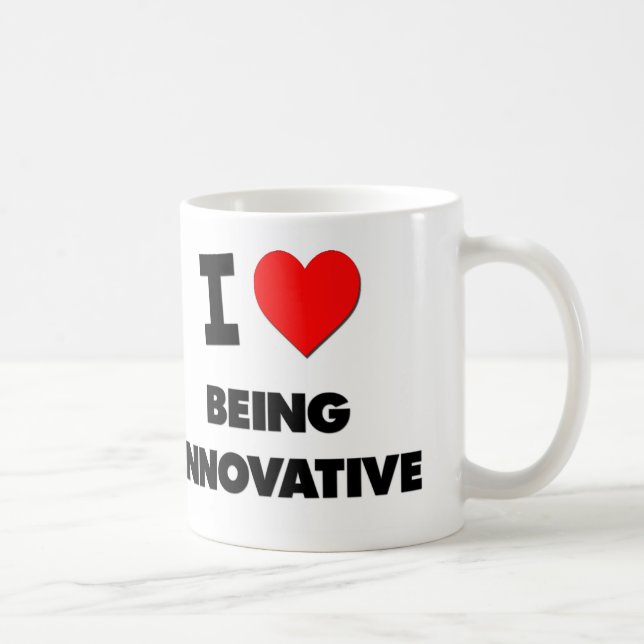 I Love Being Innovative Coffee Mug (Right)