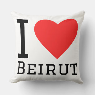 I love Beirut Cushion